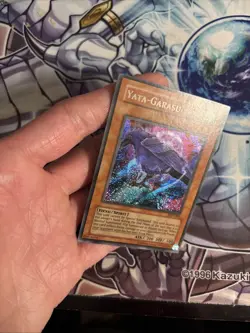 (48) Yata-Garasu LOD-000 Secret Rare Unlimited Yugioh LP - Image 5