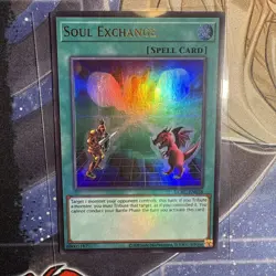 Yugioh Soul Exchange LCKC-EN038 Ultra Rare NM - Image 1