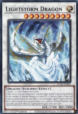 Yugioh - Lightstorm Dragon - Common - SUDA-EN043 - NM - English - Image 1