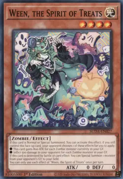 Yugioh - Ween, the Spirit of Treats - Common - SUDA-EN027 - NM - English - Image 1
