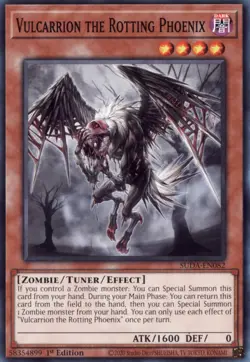 Yugioh - Vulcarrion the Rotting Phoenix - Common - SUDA-EN082 - NM - English - Image 1