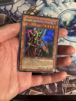 (48) YUGIOH • BREAKER THE MAGICAL WARRIOR • SECRET RARE • MC2-EN002 • VLP - Image 2