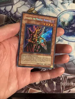 (48) YUGIOH • BREAKER THE MAGICAL WARRIOR • SECRET RARE • MC2-EN002 • VLP - Image 3