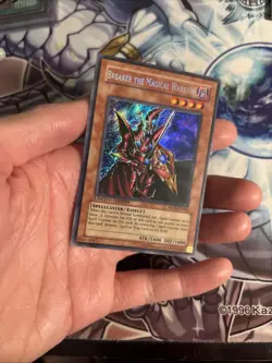 (48) YUGIOH • BREAKER THE MAGICAL WARRIOR • SECRET RARE • MC2-EN002 • VLP - Image 5