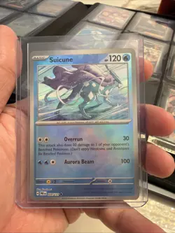 Pokemon TCG Suicune Masterball Reverse Holo Prismatic Card Evolutions 024/131 - Image 1