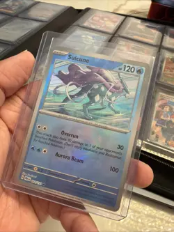 Pokemon TCG Suicune Masterball Reverse Holo Prismatic Card Evolutions 024/131 - Image 2