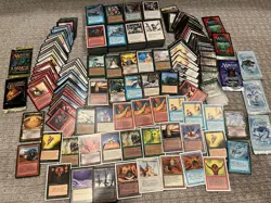 MEGA MTG Vintage Lot 1000+ Cards Dark Ice Age Chronicles 4th Rares EMPTY PACKS - Image 1