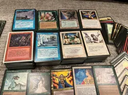 MEGA MTG Vintage Lot 1000+ Cards Dark Ice Age Chronicles 4th Rares EMPTY PACKS - Image 2
