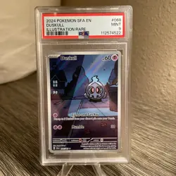 Duskull 68 Sv: Shrouded Fable Illustration Rare IR Pokemon Card PSA 9 - Image 1