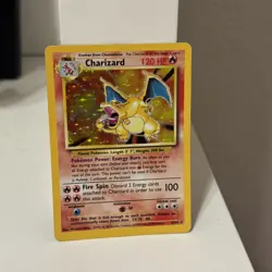 Pokemon TCG Charizard 1999-2000 Base Set Holo Rare Card 4/102 - Image 2