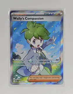 Pokemon TCG Wallys Compassion 176/133 Full Art Trainer Mega Evolutions Card - Image 1