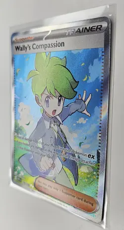 Pokemon TCG Wallys Compassion 176/133 Full Art Trainer Mega Evolutions Card - Image 3
