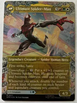 Miles Morales (0211) Borderless Foil- Marvel's Spider-Man (SPM) - Image 2