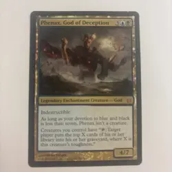 Phenax, God Of Deception Magic MTG Born Of The Gods Mythic Rare LP 152 - Image 1