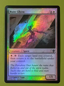 FOIL Ruin Ghost x1 Worldwake 1x Magic the Gathering MTG - Image 1