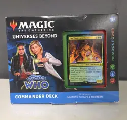 Magic the Gathering MTG Universes Beyond: Doctor Who - Paradox Power Deck 195166228815 - Image 1