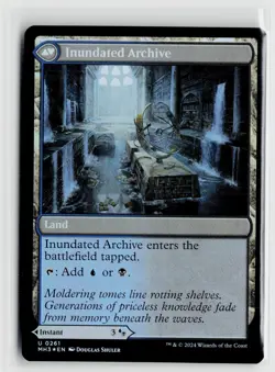 MTG Modern Horizons 3 Waterlogged Teachings Foil x1 NM Uncommon - Image 2