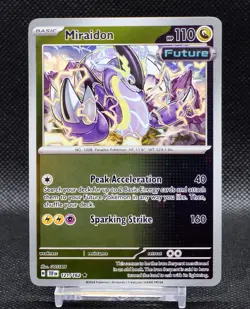 Miraidon 121/162 - SV05: Temporal Forces (TEF) Rare Holo Pokemon - Image 1