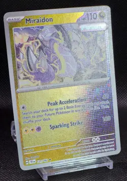 Miraidon 121/162 - SV05: Temporal Forces (TEF) Rare Holo Pokemon - Image 3