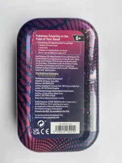 Pokemon TCG Mega Evolutions Heroes Mini Tin - Mega Lucario - Factory Sealed - Image 2