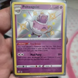 Polteageist SV053/SV122 Shining Fates Shiny Vault Holo Rare Pokemon 2021 NM - Image 1
