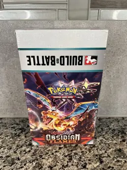 Pokemon Scarlet & Violet Obsidian Flames Build & Battle Display Sealed - Image 1