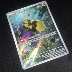 Pokemon TCG RELICANTH Temporal Forces Illustration Rare 173/162 - Image 2