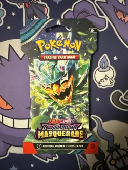 Pokemon Scarlet & Violet Twilight Masquerade Sleeved Booster Pack - Image 1