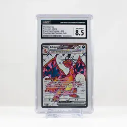 Pokemon Charizard ex #056 Black Star Promo Scarlet & Violet - CGC 8.5 - Image 1