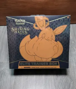 Pokemon TCG Shining Fates Elite Trainer Box ETB FactorySealed With a Slight tare - Image 1