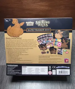 Pokemon TCG Shining Fates Elite Trainer Box ETB FactorySealed With a Slight tare - Image 2
