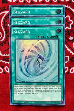 Yu-Gi-Oh!! TCG: X3 Blizzard - ROTD-EN063 Rise of the Duelist 1st Edition MINT - Image 1
