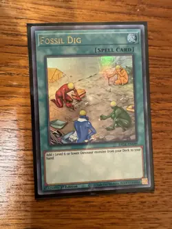 YuGiOh! Fossil Dig (BROL-EN089) - Ultra Rare - 1st Edition - NM - Image 1