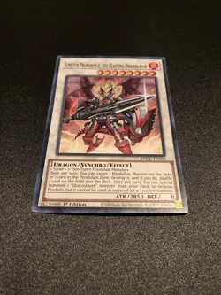 Yugioh Ignister Prominence, the Blasting Dracoslayer ANGU-EN048 Rare 1st Edition - Image 1