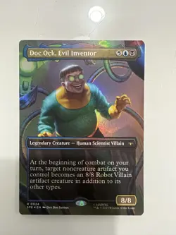 MTG Marvel Spider-Man Scene FOIL Borderless NM 6 Card Set SPE - Image 5