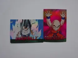 Dragon Ball Trading Card Son Goku Krillin Capsule Corp Vintage - Image 1