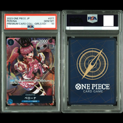PSA 10 One Piece Premium Card Collection Girls Edition Complete Seq Set Japanese - Image 3