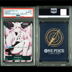 PSA 10 One Piece Premium Card Collection Girls Edition Complete Seq Set Japanese - Image 4