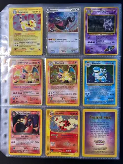 DAMAGED Lot of 180 ALL HOLO Vintage Pokemon Card Binder Collection DAMAGED - Image 2