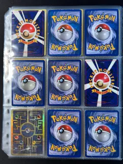 DAMAGED Lot of 180 ALL HOLO Vintage Pokemon Card Binder Collection DAMAGED - Image 3