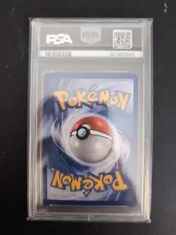 Team Aqua's Poochyena 55/95 Reverse Foil Pokemon Card Ex TMTA PSA 9 - Image 2