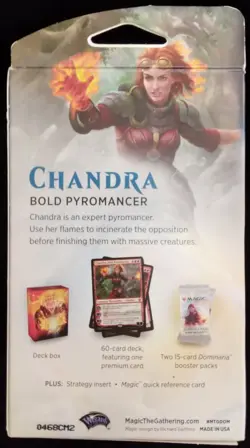 SEALED MTG Dominaria Chandra Planeswalker Deck (2018) - Image 4