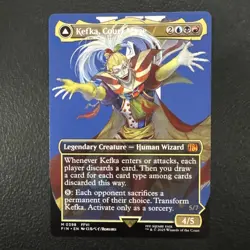 MTG English Kefka, Court Mage (Borderless) (0398) NM Non-Foil - Image 1