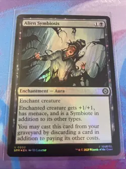 MTG FOIL - Alien Symbiosis - Marvel’s Spider-Man - HOLO #50 SPM EN - Image 1