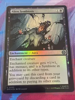 MTG FOIL - Alien Symbiosis - Marvel’s Spider-Man - HOLO #50 SPM EN - Image 4