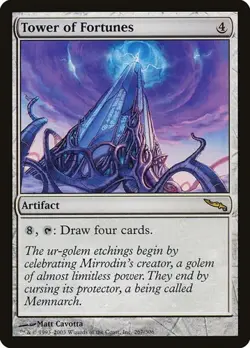 1x Tower of Fortunes NM Eng MTG - Mirrodin - Image 1