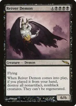 1x Reiver Demon NM Eng MTG - Mirrodin - Image 1