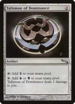 1x Talisman of Dominance NM Eng MTG - Mirrodin - Image 1
