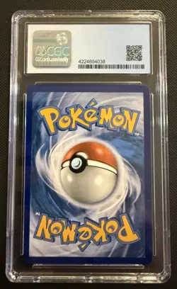 CGC 9 LYCANROC GX 155 SECRET RARE BURNING SHADOWS POKEMON - Image 2