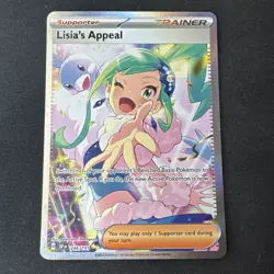 Lisia's Appeal 246/191 Sv08: Surging Sparks Holo Trainer Pokemon - Image 1